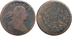 1 Цент США (1776 - ) Медь 