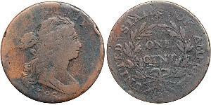 1 Цент США (1776 - ) Медь 
