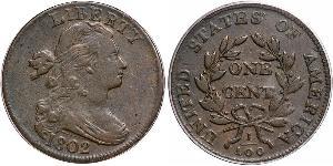 1 Цент США (1776 - ) Медь 