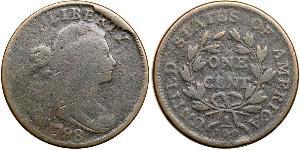1 Цент США (1776 - ) Медь 