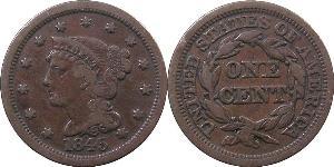 1 Цент США (1776 - ) Медь 