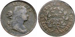 1 Цент США (1776 - ) Медь 