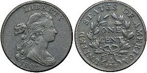 1 Цент США (1776 - ) Медь 