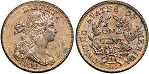 1 Цент США (1776 - ) Медь 