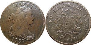 1 Цент США (1776 - ) Медь 