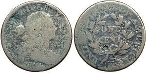 1 Цент США (1776 - ) Медь 