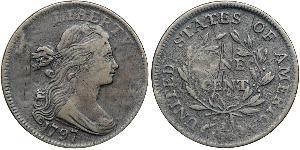 1 Цент США (1776 - ) Медь 
