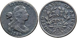 1 Цент США (1776 - ) Медь 