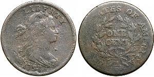 1 Цент США (1776 - ) Медь 