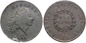 1 Цент США (1776 - ) Медь 