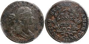 1 Цент США (1776 - ) Медь 