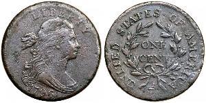 1 Цент США (1776 - ) Медь 