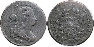 1 Цент США (1776 - ) Медь 
