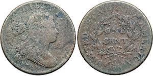 1 Цент США (1776 - ) Медь 