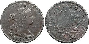 1 Цент США (1776 - ) Медь 