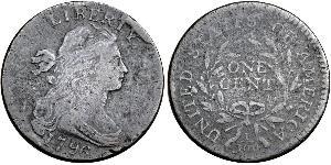 1 Цент США (1776 - ) Медь 