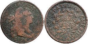 1 Цент США (1776 - ) Медь 