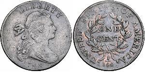 1 Цент США (1776 - ) Медь 