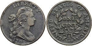 1 Цент США (1776 - ) Медь 