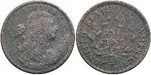 1 Цент США (1776 - ) Медь 