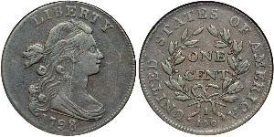 1 Цент США (1776 - ) Медь 