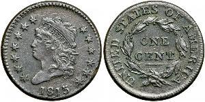 1 Цент США (1776 - ) Медь 