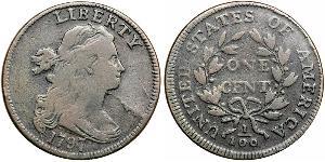 1 Цент США (1776 - ) Медь 