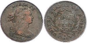 1 Цент США (1776 - ) Медь 
