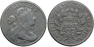 1 Цент США (1776 - ) Медь 