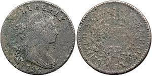 1 Цент США (1776 - ) Медь 