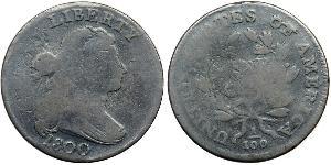1 Цент США (1776 - ) Медь 