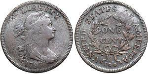 1 Цент США (1776 - ) Медь 