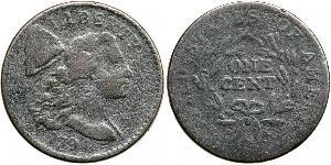 1 Цент США (1776 - ) Медь 