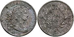 1 Цент США (1776 - ) Медь 