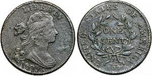 1 Цент США (1776 - ) Медь 