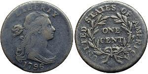 1 Цент США (1776 - ) Медь 