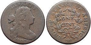 1 Цент США (1776 - ) Медь 