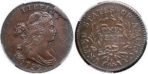 1 Цент США (1776 - ) Медь 