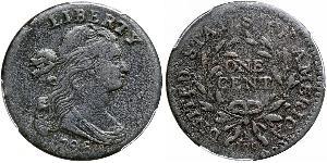 1 Цент США (1776 - ) Медь 