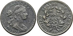 1 Цент США (1776 - ) Медь 