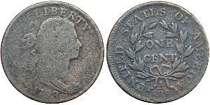 1 Цент США (1776 - ) Медь 