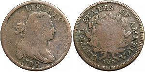 1 Цент США (1776 - ) Медь 