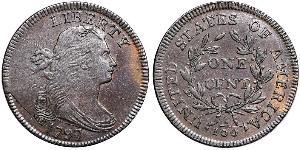 1 Цент США (1776 - ) Медь 