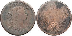 1 Цент США (1776 - ) Медь 