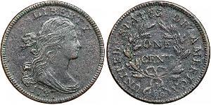1 Цент США (1776 - ) Медь 