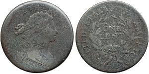1 Цент США (1776 - ) Медь 