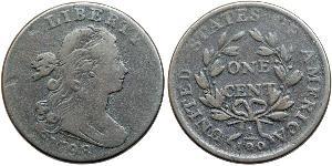 1 Цент США (1776 - ) Медь 