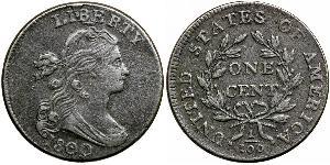 1 Цент США (1776 - ) Медь 