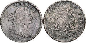 1 Цент США (1776 - ) Медь 