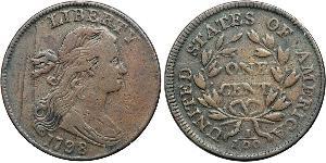 1 Цент США (1776 - ) Медь 